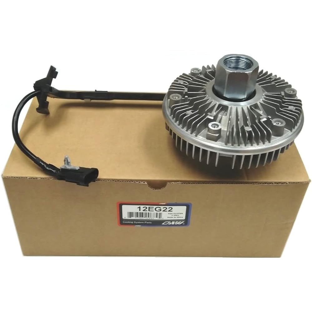 OAW 12EG22 Electronic Cooling Fan Clutch for 09-16 Chevrolet Express & GMC Savana 2500 3500 4500 V8 6.6L Duramax Turbocharged Diesel