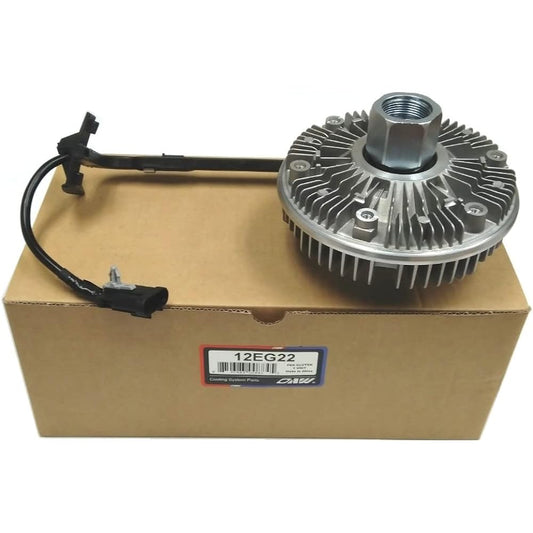 OAW 12EG22 Electronic Cooling Fan Clutch for 09-16 Chevrolet Express & GMC Savana 2500 3500 4500 V8 6.6L Duramax Turbocharged Diesel