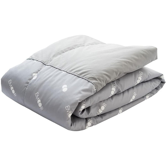 Emur Comforter, Duvet, Comforter, Spring, Summer, Single, Washable, Down Power 280dp, 30 Mass Quilting, Antibacterial, Odor Resistant, Made in France, White Duck Down