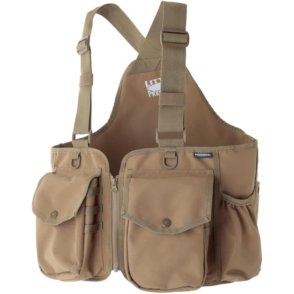 LITTLE PRESENTS Trout Classic Vest V-25 Khaki Free