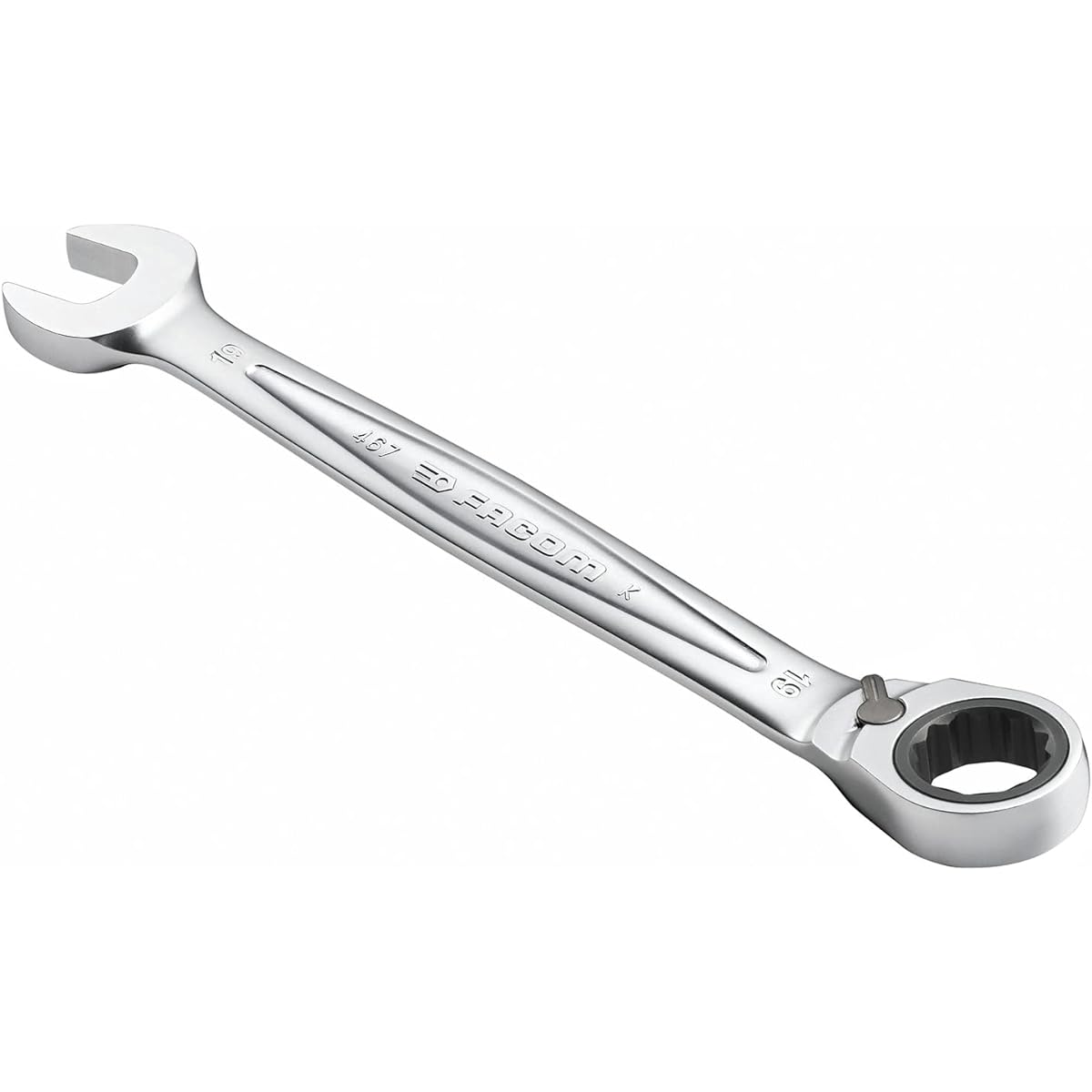 FACOM Ratcheting Combination Wrench 19mm 467.19