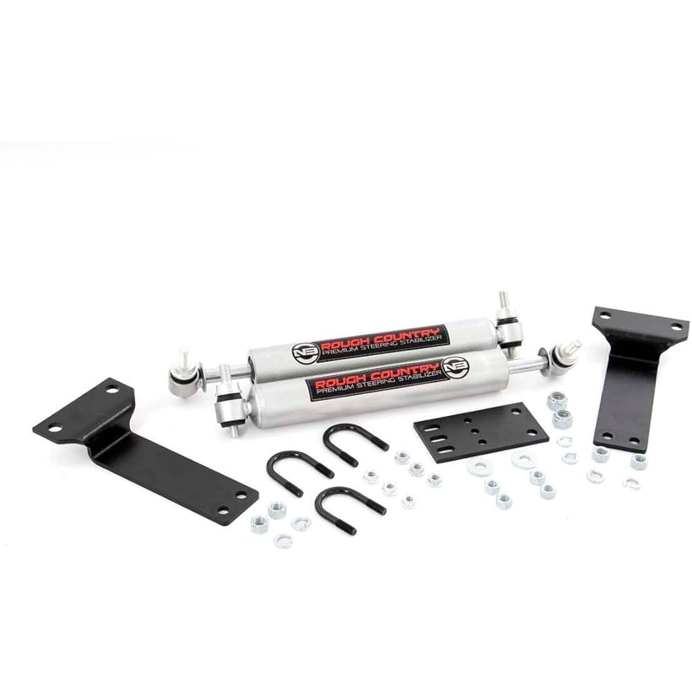 [Rough Country Ruff Country] Dual Steering Stabilizer 4WD for Ford F-250/F-350/Excka Version/8749030