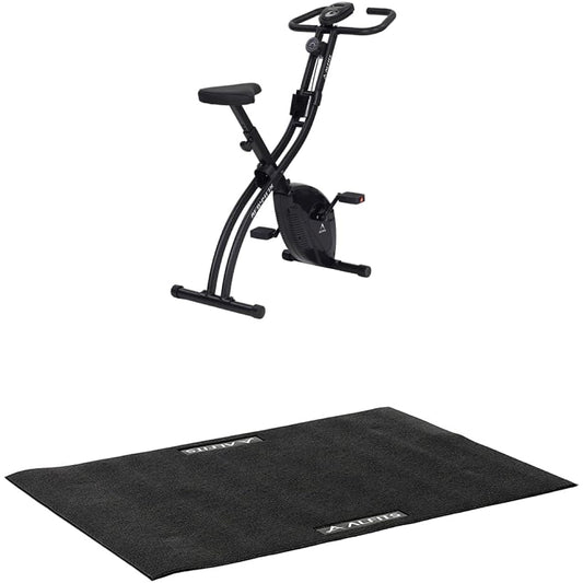 ALINCO Fitness Bike Cross Bike AFB4417 Quiet Saddle Adjustment Easy Assembly Folding