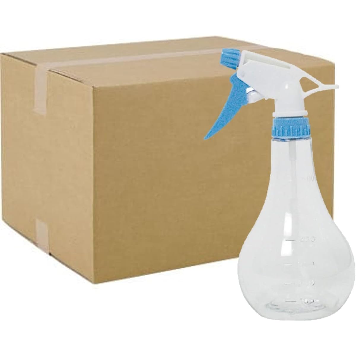 Mitsugiron Mist Spray 500ml Clear Blue 72 Pieces [Case Sold] Made in Japan Spray Mist Direct Shooting Switchable Fine Spray SP-11