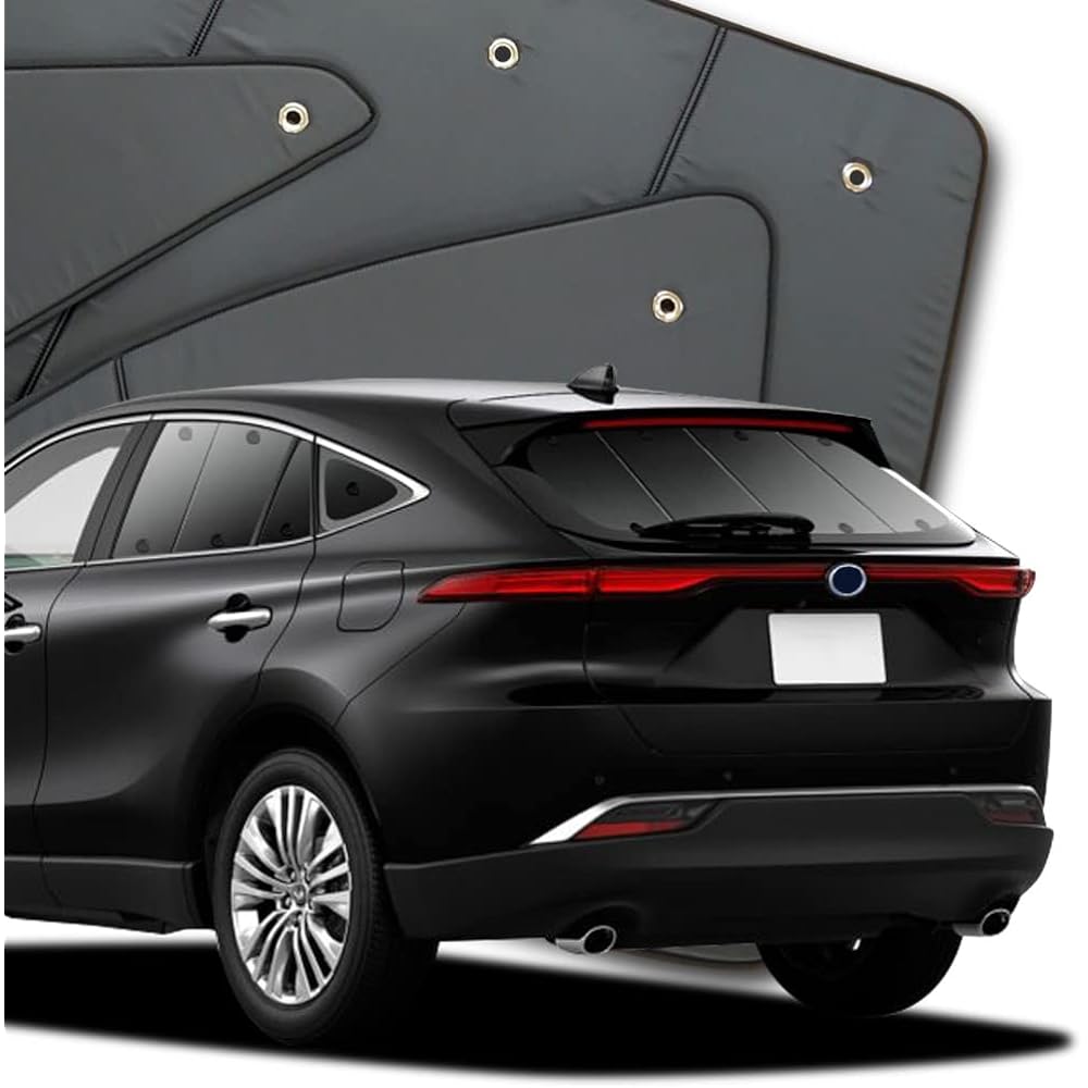 New Harrier 80 Series Hybrid Compatible Curtain Sunshade Sleeping in Car Goods Privacy Sunshade Rear ``01s-a058-re''