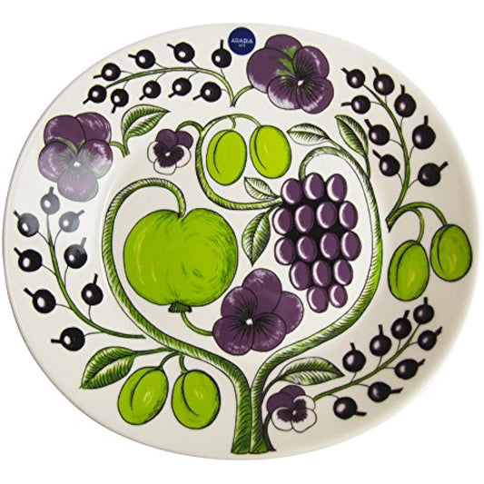 Arabia Paratissi Purple Oval 22x25cm [Parallel Import] 64-1180-100130-3