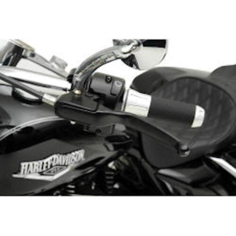 Drag Specialties Wide Blade Lever Left and Right Set for Harley, Matte Black, for 2008-2014 Touring Models (Excluding Hydraulic Clutch Specification) P-0610-0188