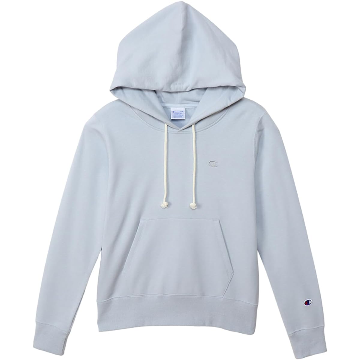 [Champion] Parka, Long Sleeve, Fleece, Embroidery, One Point Logo, Hooded Sweatshirt, Women's Basic, CW-Y107