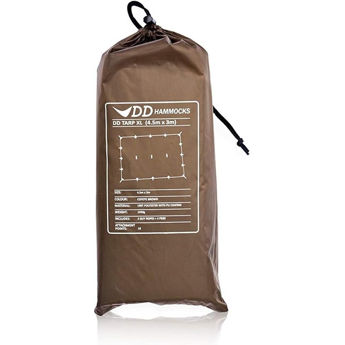 DD Hammocks DD Tarp XL (Coyote Brown) [Parallel Import]