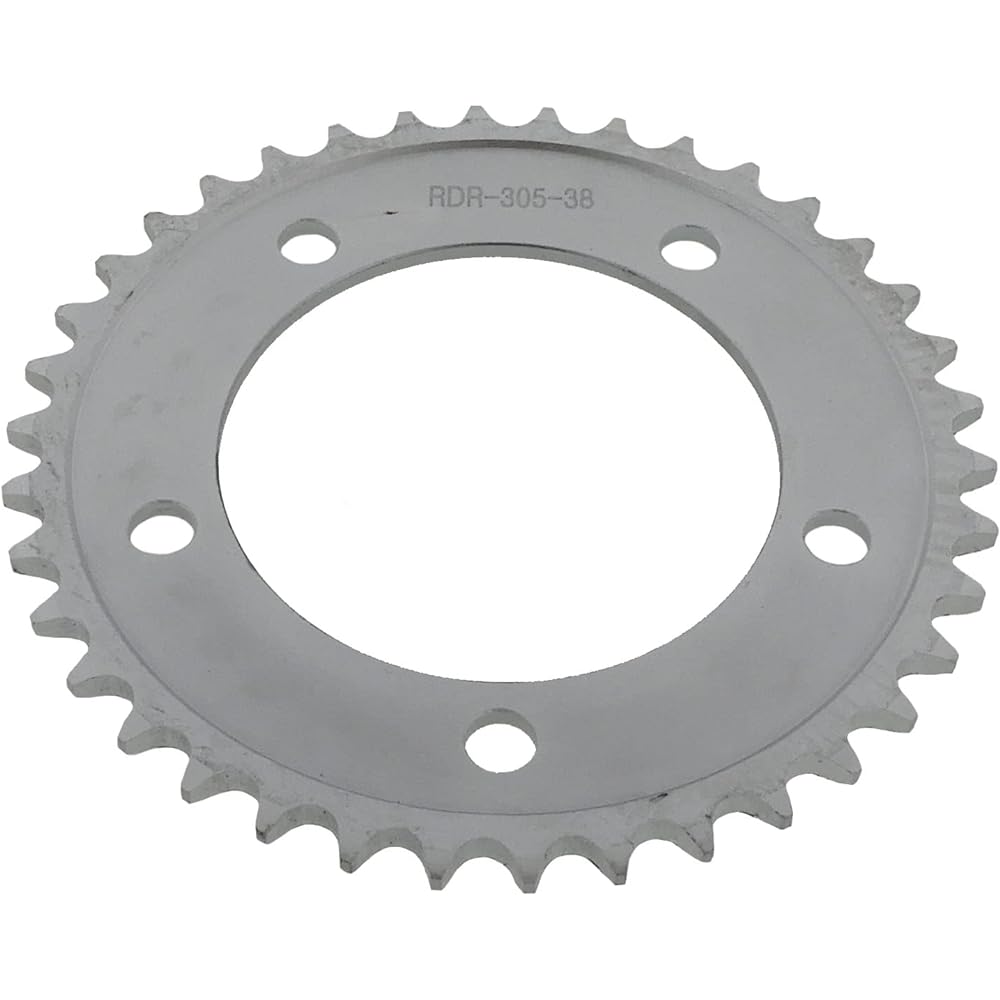 Race Driven Rear Silver 38 T Sprocket 525 Pitch for Honda - Shadow VT750 VT 750 - CBR600 CBR 600 / CBR900 900 900