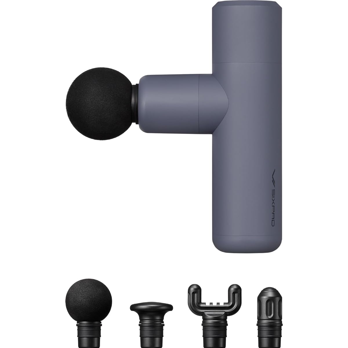 [Official Store Exclusive] SIXPAD Power Gun Slim (Navy) Original Guidebook Included MTG MTG Myofascial Release Self Care Lightweight Mini (Navy)