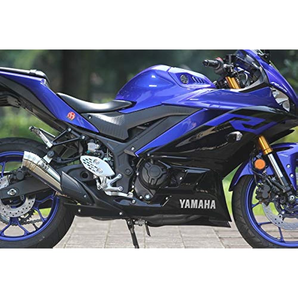 Special Parts Tadao (SP TADAO) Slip-on YZF-R25 (15-) YZF-R3 (19-) Power Box JMCA Government Certified Stainless Steel POWERBOX YZ2-PB-12