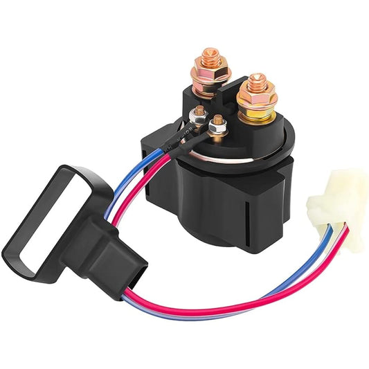 Starter Solenoid Relay Motorcycle Starter Relay for Yamaha SR185 SRX250 YFB250 YFB250F YTM200 YTM200E YTM225 YTM225DX TTR225 TTR250 TW200