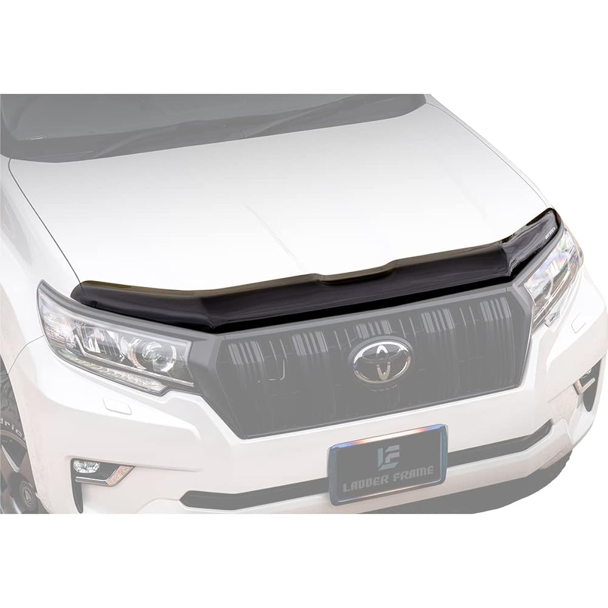 Airplex Toyota Land Cruiser Prado 150 Series Bug Guard, Late Stage Insect Repellent, Land Cruiser PRADO Smoke, Japanese Installation Instruction Manual Included