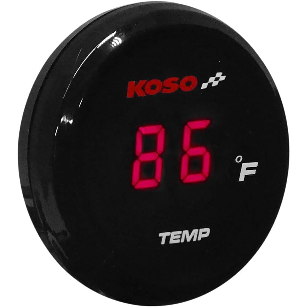KOSO I-Gear thermometer (Hana/red)
