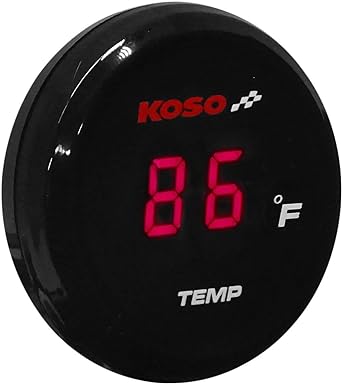 KOSO I-Gear thermometer (Hana/red)