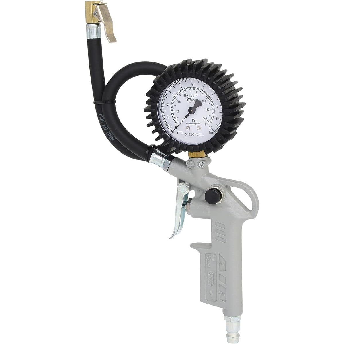 KS TOOLS Calibrated tire filling gauge 0-10 bar 515.1960