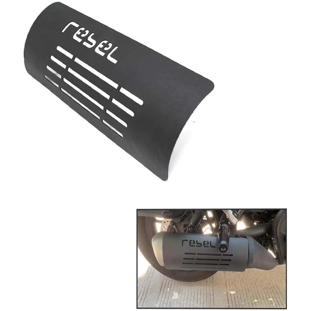 Aleyar Rebel Rebel250 Rebel500 CMX500 CMX300 Rebel 250 2017-2022 Exhaust Pipe Iron Prevention Cover Bonnet Cover