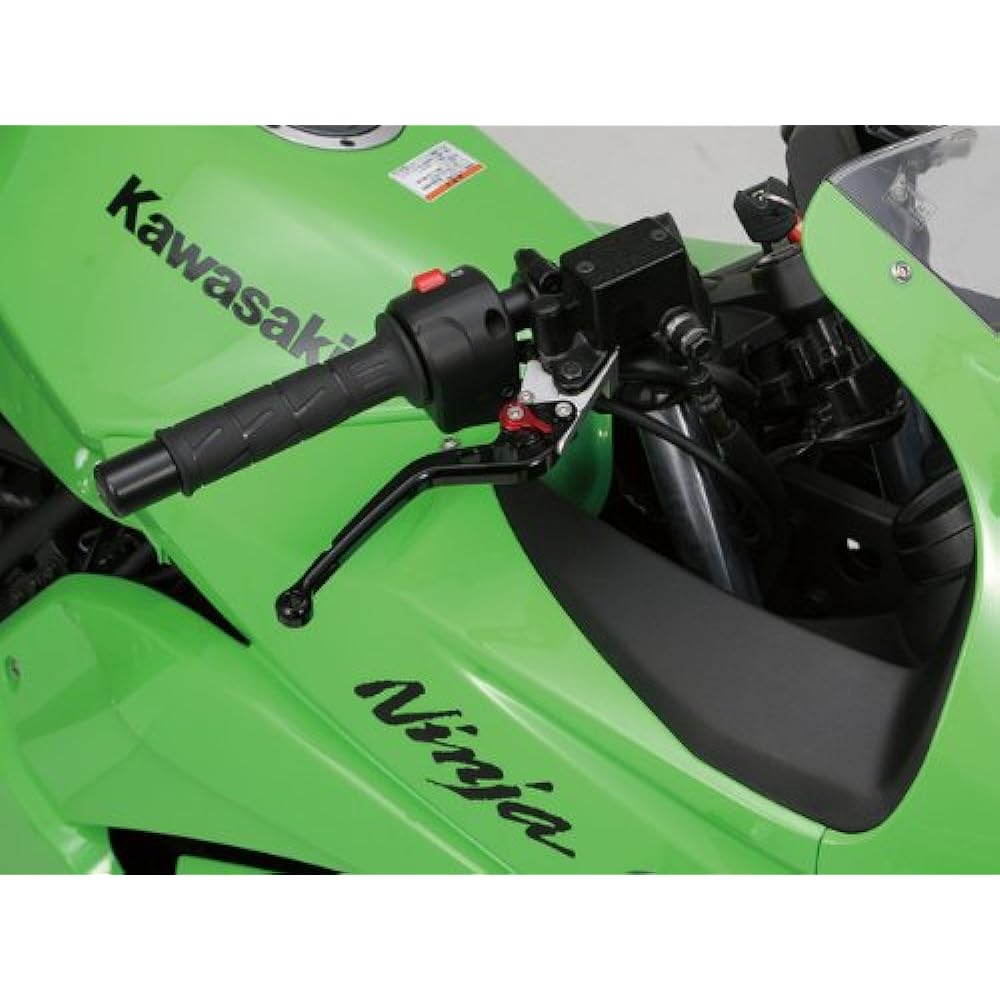 Daytona Aluminum Sharpened Adjustment Brake Lever for Ninja250R (08-12), Ninja250R/SE (13-18) 7730