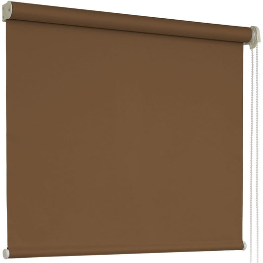 Class 1 blackout roll screen, flame retardant, width 42 x length 180cm, right-hand operation, royal brown