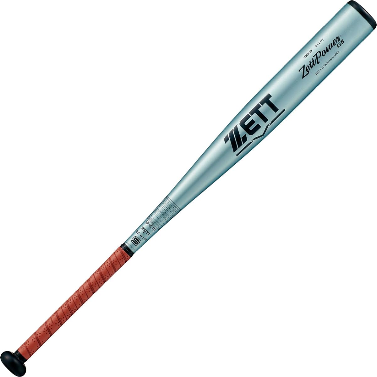 [Compatible with new standards] Low rebound baseball Z limited color hard bat metal hard metal bat Z Power GB 83cm 84cm