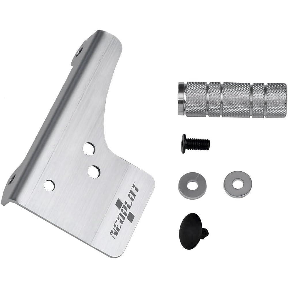 NEOPLOT Footrest Footrest Bar NEO NP74270 Adjustable Left Foot Position SUZUKI Alto Works (HA36S/HA36V) MT Car Silver 2.8 inches (7 cm)