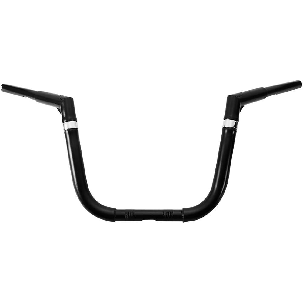 Adjustable 12 inches. Fat mini ape handle barkit black finish