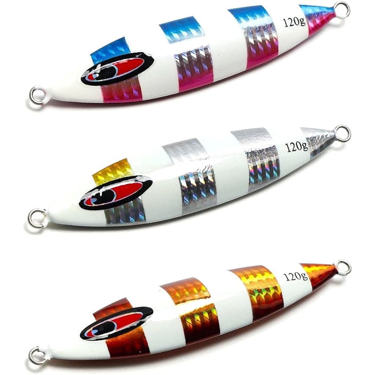 [Riadvent] Metal Jig Set Jigging Lure Jig Fishing 60g 80g 100g 120g 150g 180g 200g 250g