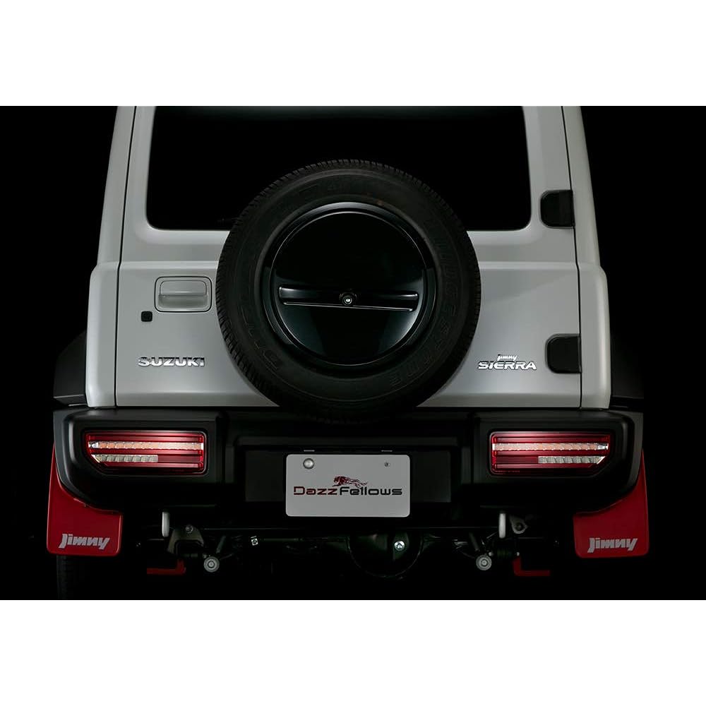 DazzFellows/Dazfellows Premium LED Tail Lamp Jimny (JB64/JB74) Type 1, Clear/Red Chrome