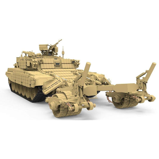 Mon Model 1/35 Russian Army Mine Removal Vehicle BMR-3M Plastic Model MSS011