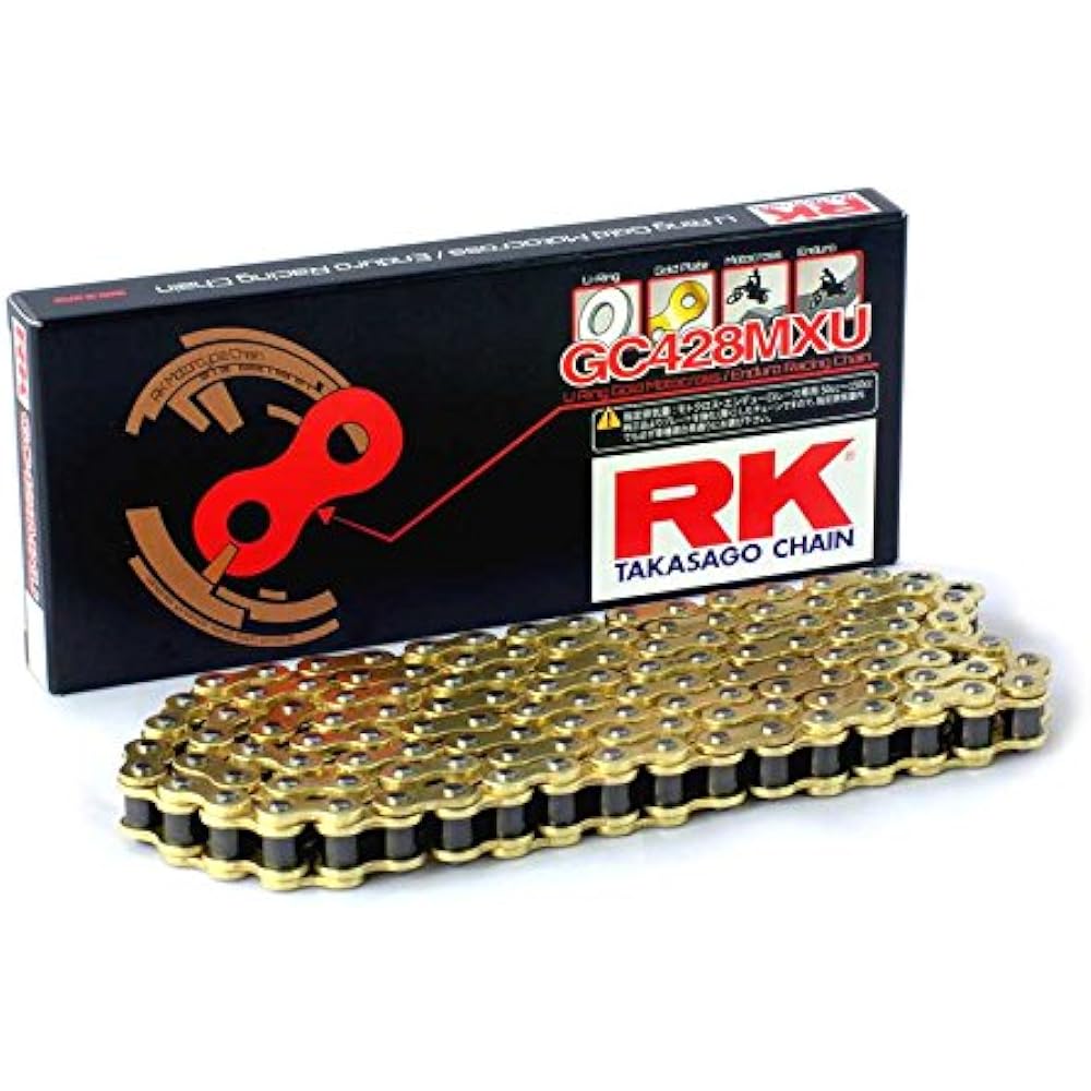 RK Drive Chain GC428MXU 130L Motocross Enduro Racing Chain GC428MXU 130L