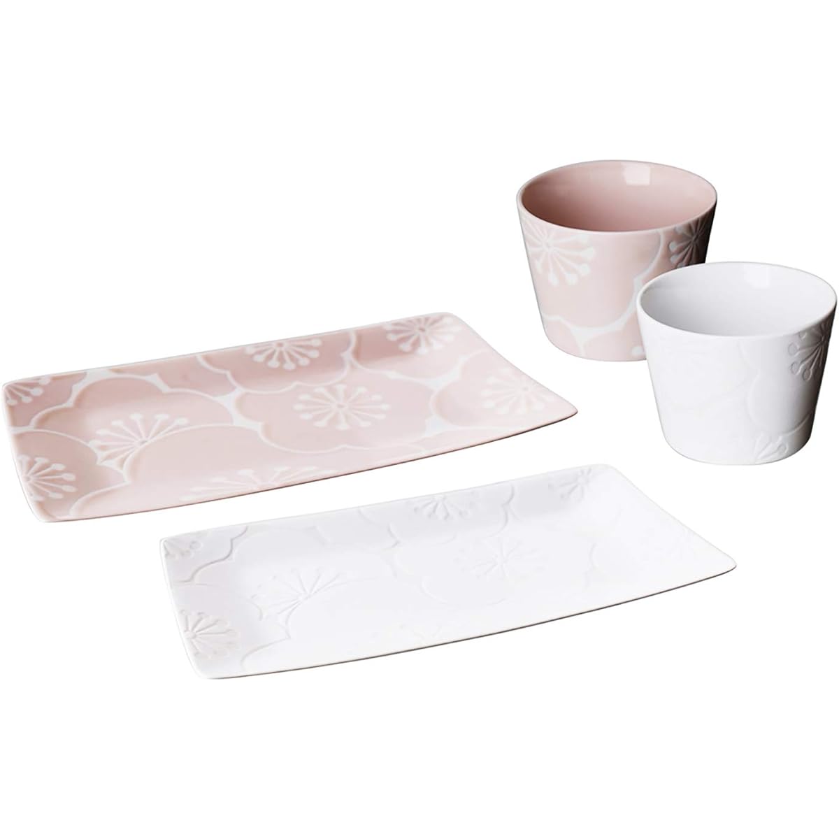 Nishikai Pottery Hasami Ware Hafuri Morning Pair 52859 150ml