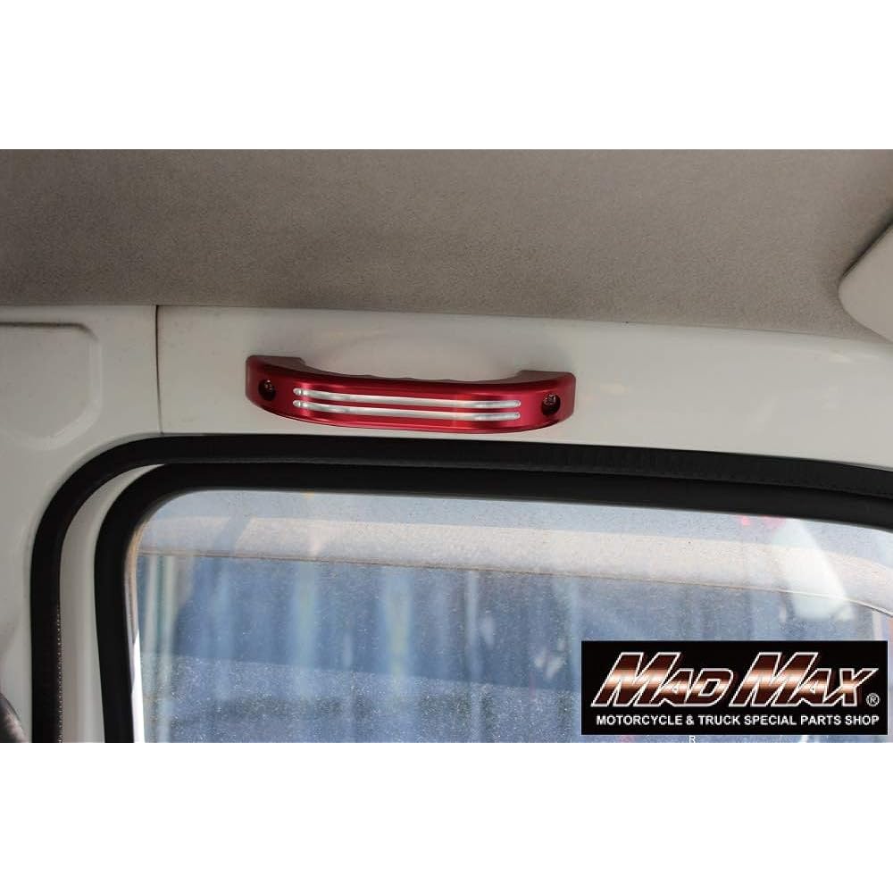 Suzuki Carry DA16T Aluminum Double Line Roof Grip Black 2 Pieces