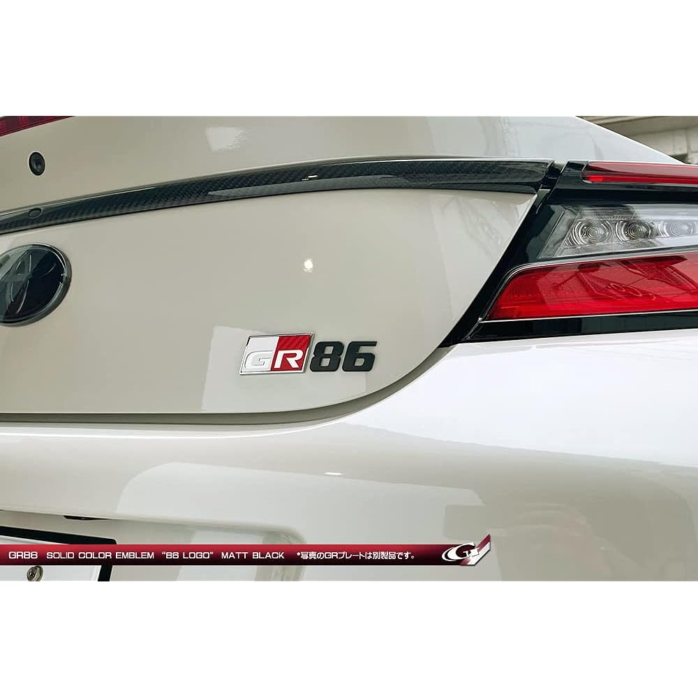 Grazio&Co. GR86 Rear 86 Logo Matte Black
