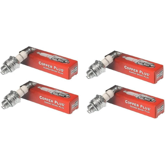 Champion RJ19HX (973) Copper Plus Small Engine Spark Plug, Pack of 4
