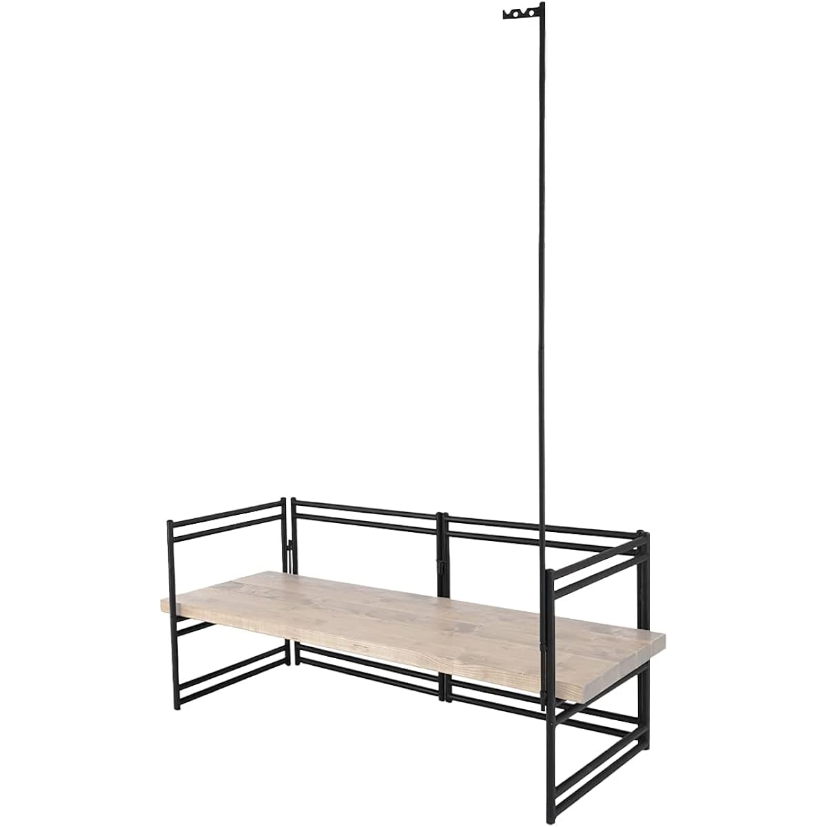 DOD Tequila Sofa Leg Portable Sofa Leg Made of 2x4 Wood TL3-809-BK (Approx.) W120 x D51.5 x H53cm