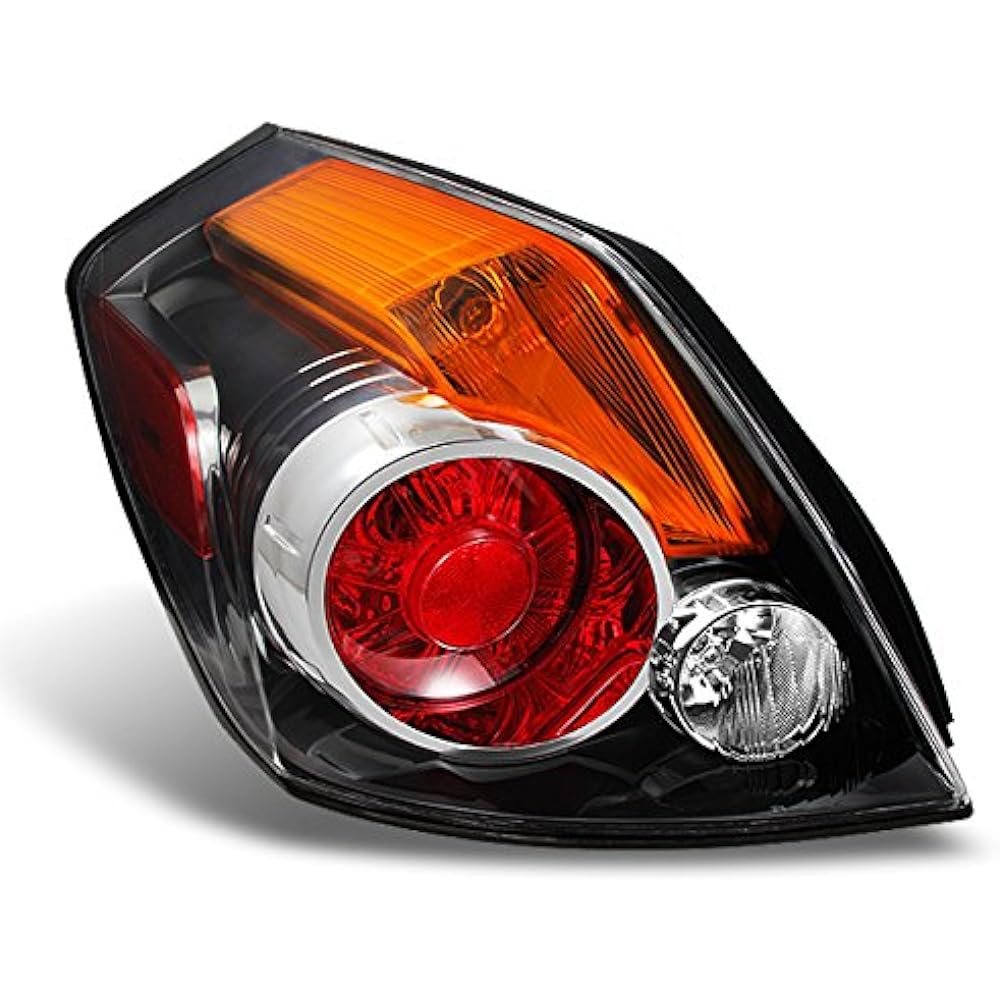 2007- 2012 Altima 4 Door Sedan Chrom Tail Light Tail Lamp Lamp Ramp Driver Configures on the left assembly.