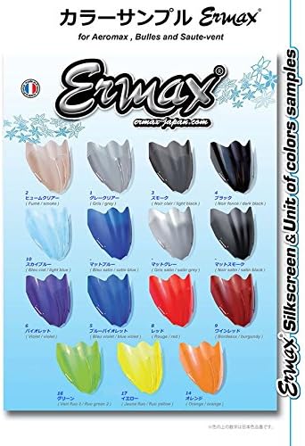 POSH Motorcycle Supplies Screen Almax High Protection Type 47cm Gray Clear MT-10 963201-1