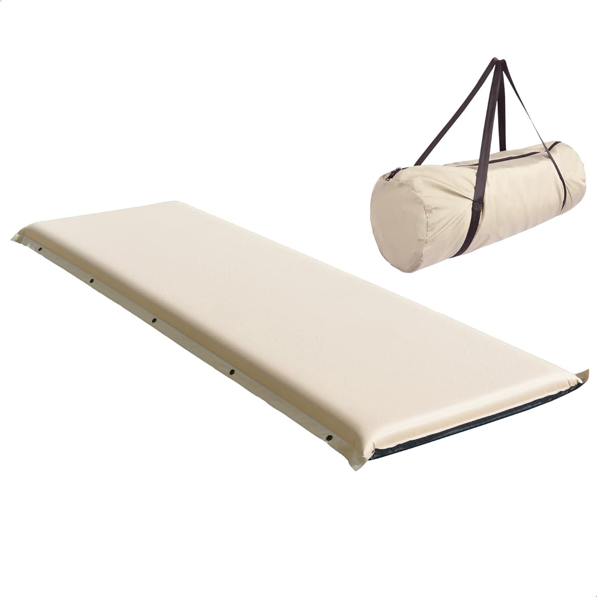 Tansu no Gen Camping Mat Air Mat Extra Thick 8cm Inflator Mat High Repulsion Automatic Inflation Connecting Camping Sleeping in Car Mat 74100057(82272)