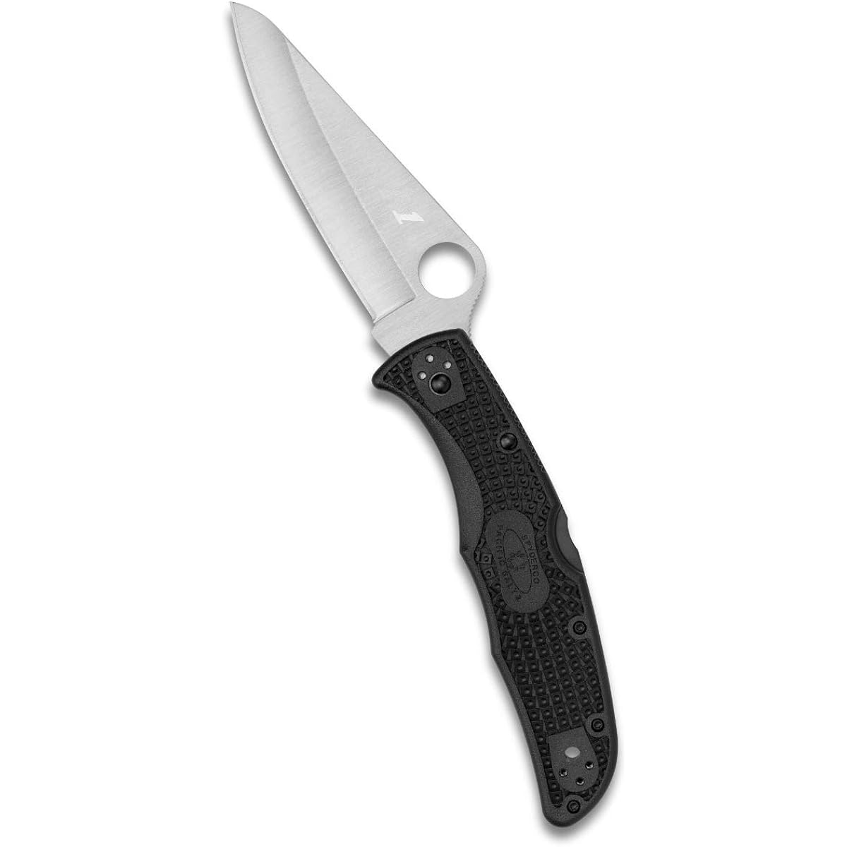 Spyderco Spyderco Folding Knife Black Total Length: 221mm Pacific Salt 2 H-1 [Straight Blade] C91PBK2