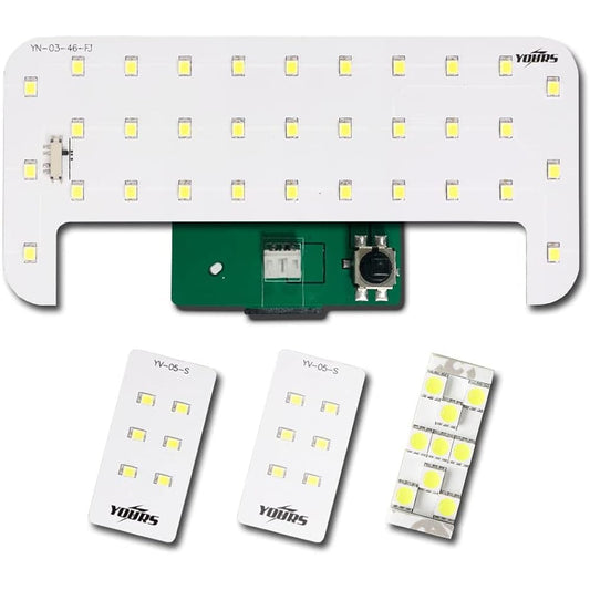 YOURS Corolla Cross Exclusive LED Room Lamp Set [Yours Basic Design] [Color: White] Center Luggage Vanity Interior Light Exclusive Design Genuine LED Light Adjustment Room Lamp COROLLA CROSS Toyota Custom Parts Accessories Dress Up y410-003 [2] M