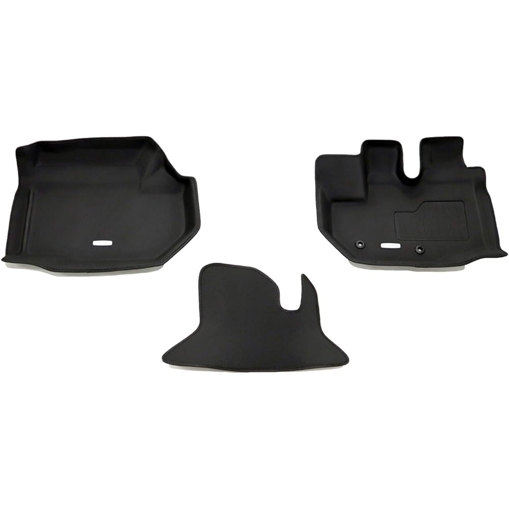 Clazzio Floor Mat 3D Type Front Hiace / Regius Ace 200 Series Wide NEW Rubber Type Black ET-0102 [5EETA0102K]