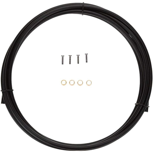 Shimano Hydraulic Brake Hose Brake Oil Pipe Connector Insert Set Applicable to GUB BH90 BH59 Black