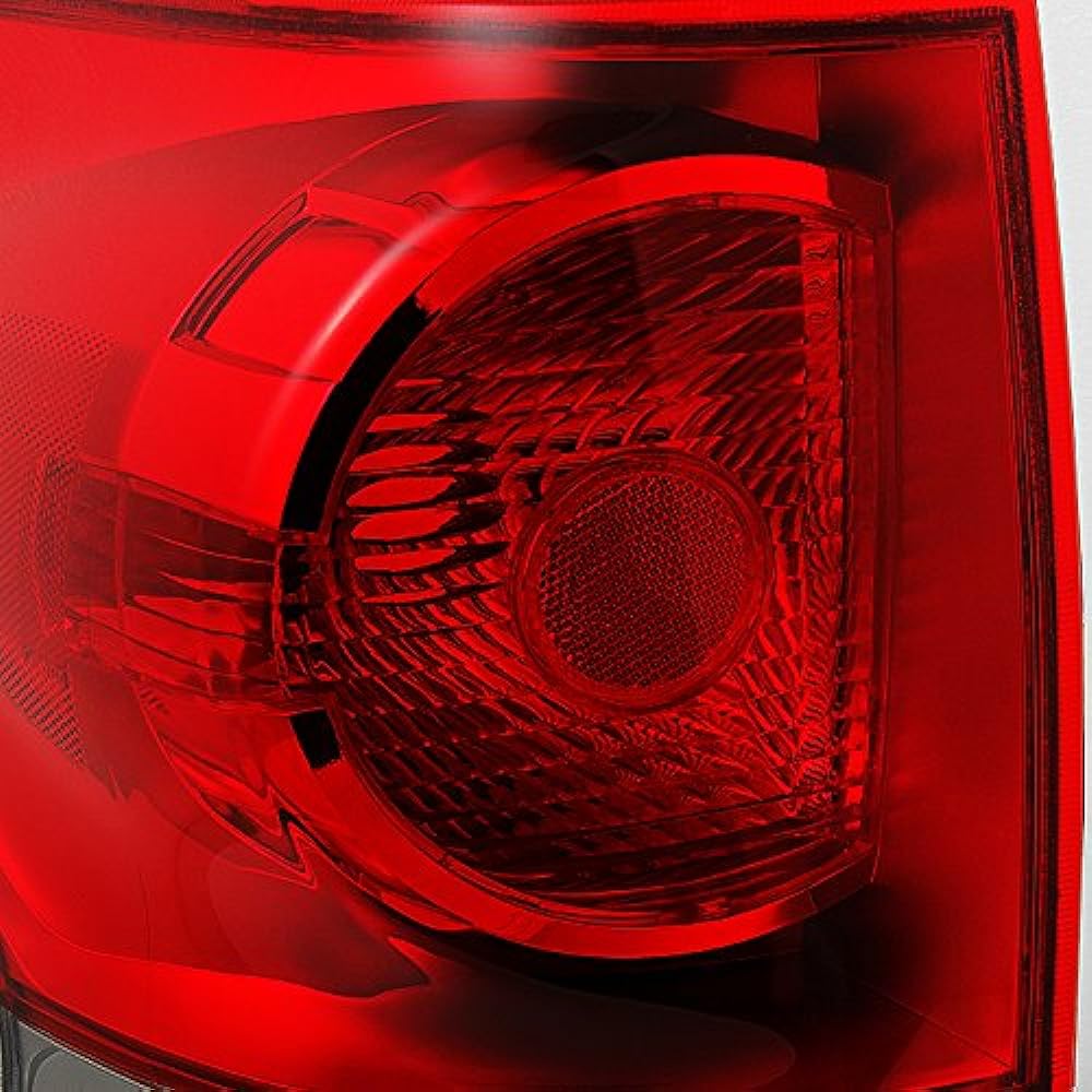 Toyota Tatan Drapic Up Truck Red Clear Tail Light Light Law Lamp Replacement left and right pairs.