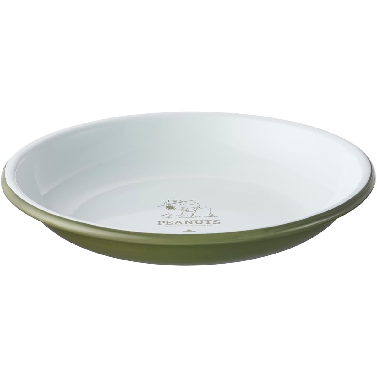 LOGOS SNOOPY (Beagle Scouts 50years) Enamel Salad Plate 86001116