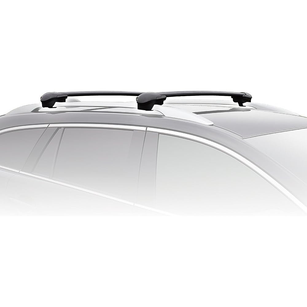 Carmate inno roof carrier [mounting parts] for aero base stay for roof rail XS100 black black (BLACK)