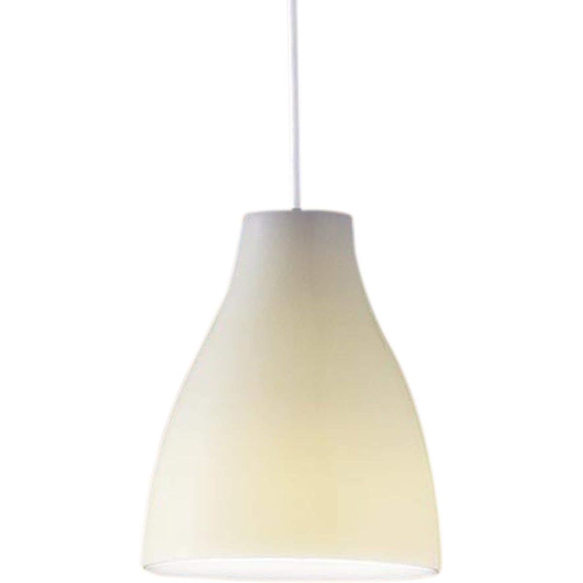 Panasonic Small Pendant Light LGB15077Z Hanging Ceiling White Porcelain Shade Body: Depth 13.7cm Body: Height 16.3cm Body: Width 13.7cm