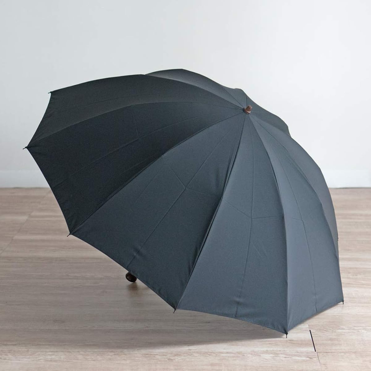 Made in Japan Miratore Folding 60cm 10 Ribs Large Handle Super Water Repellent Fabric 2 Tier Folding Umbrella Komiya Shoten