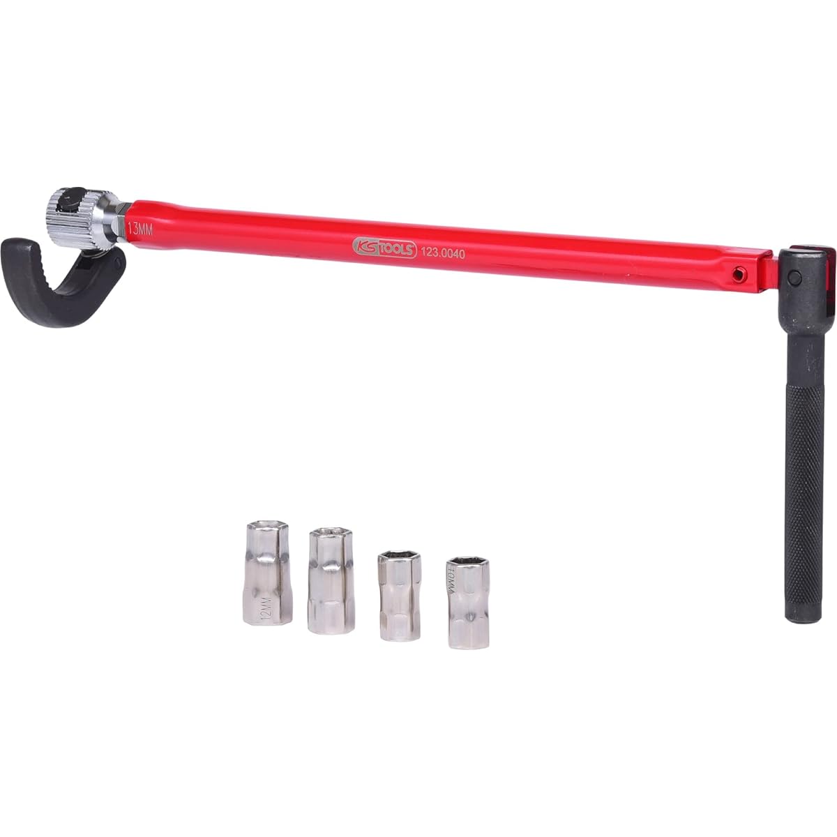 KS TOOLS Standard tap nut wrench set 6 pcs 123.0040