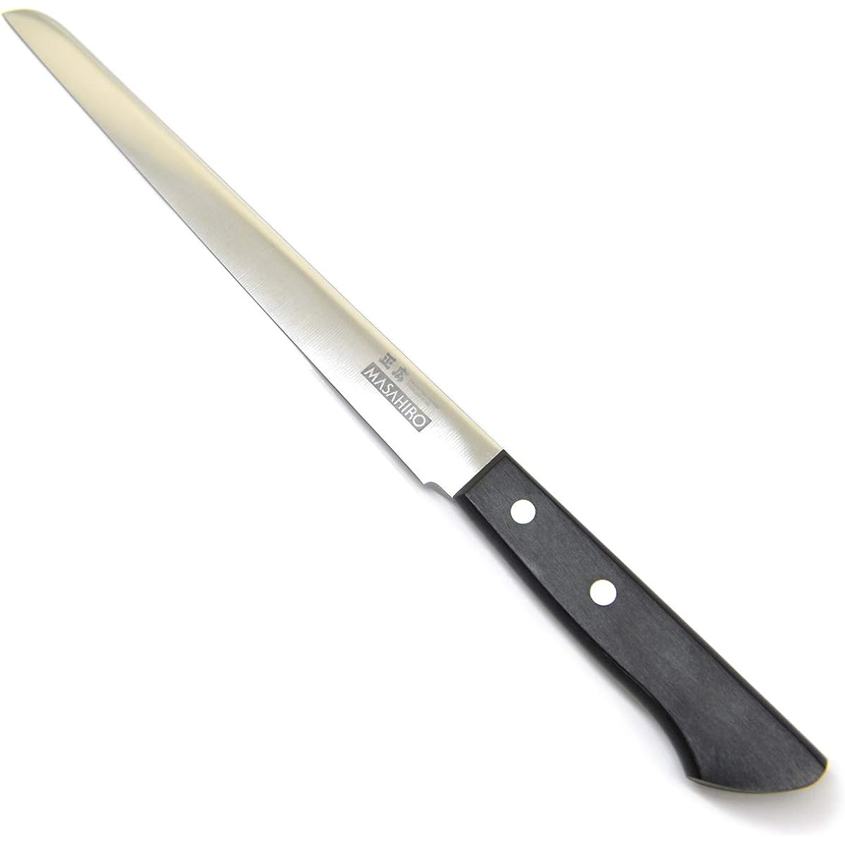 Gourmet Sommelier Raw Ham Knife, Single Edge, Right Handed, Made in Japan, Masahiro